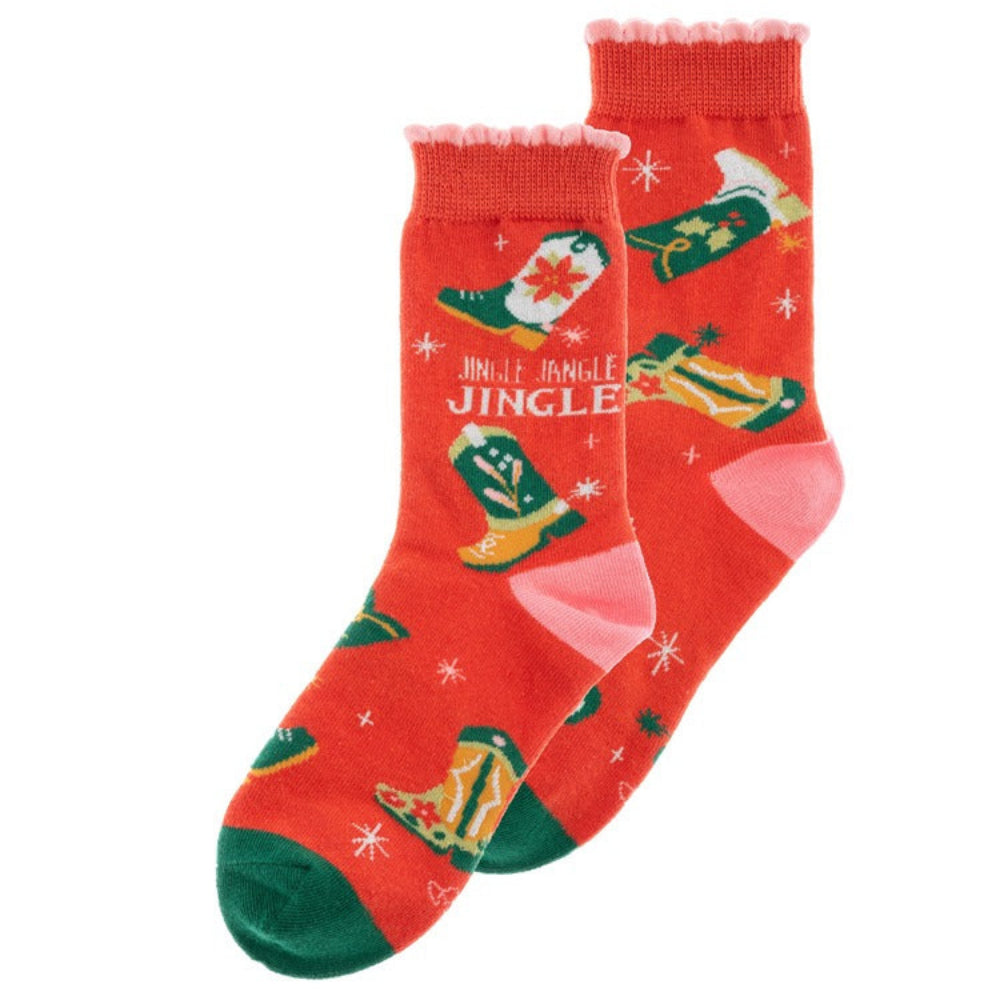 Karma Holiday Crew Socks