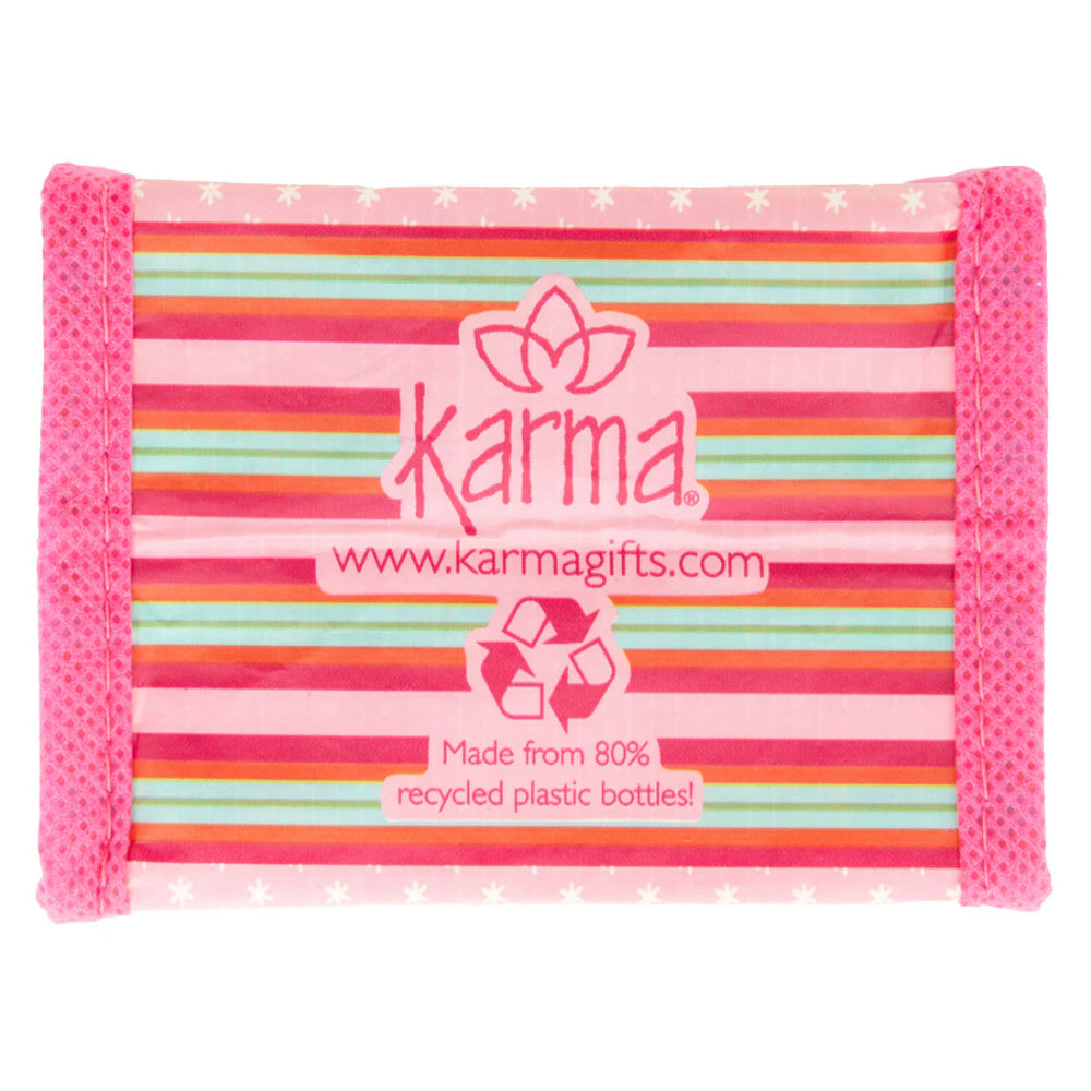 Karma Merry and Bright Holiday Recycled Tiny Gift Bag