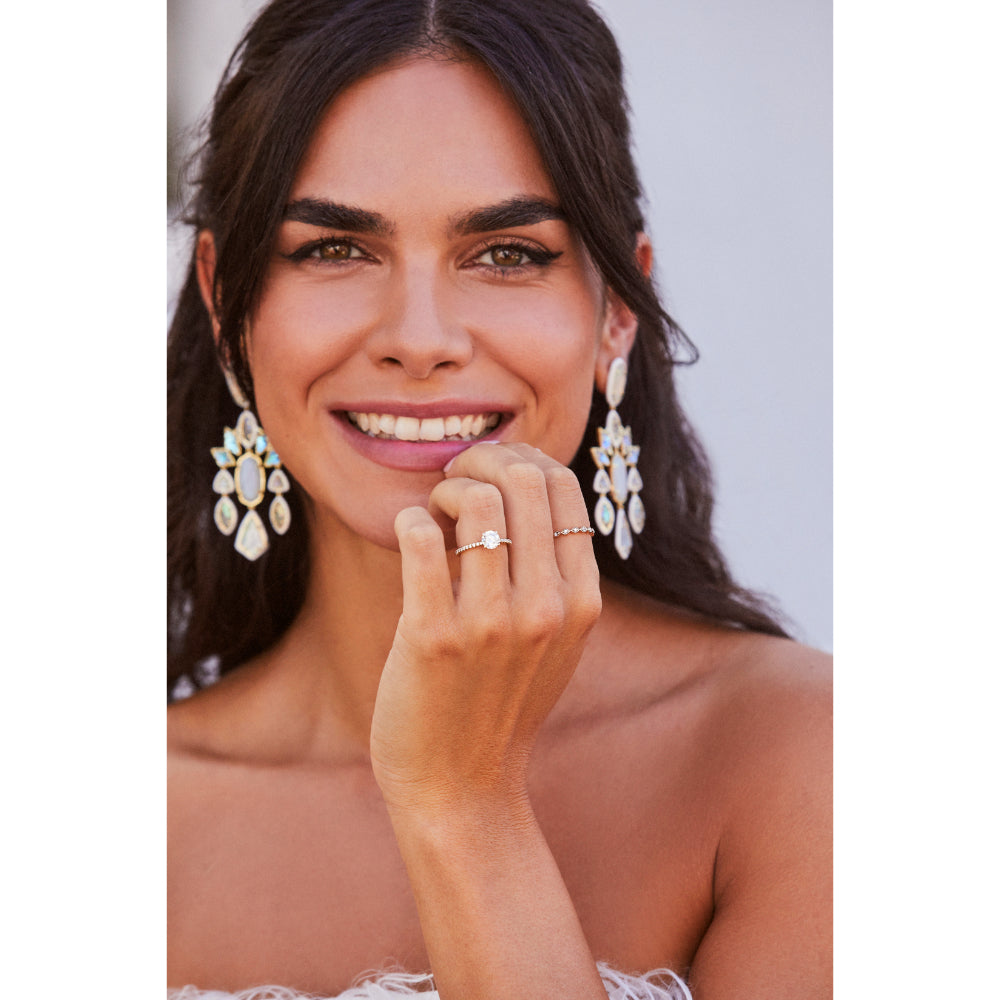Kendra Scott Greta Gold Statement Earrings Smyth Jewelers