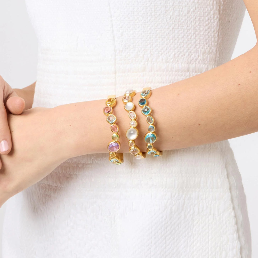 Julie Vos Kaleidoscope Hinge Bangle