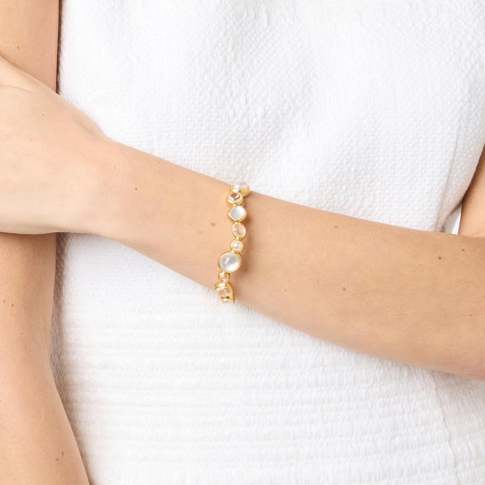 Julie Vos Kaleidoscope Hinge Bangle