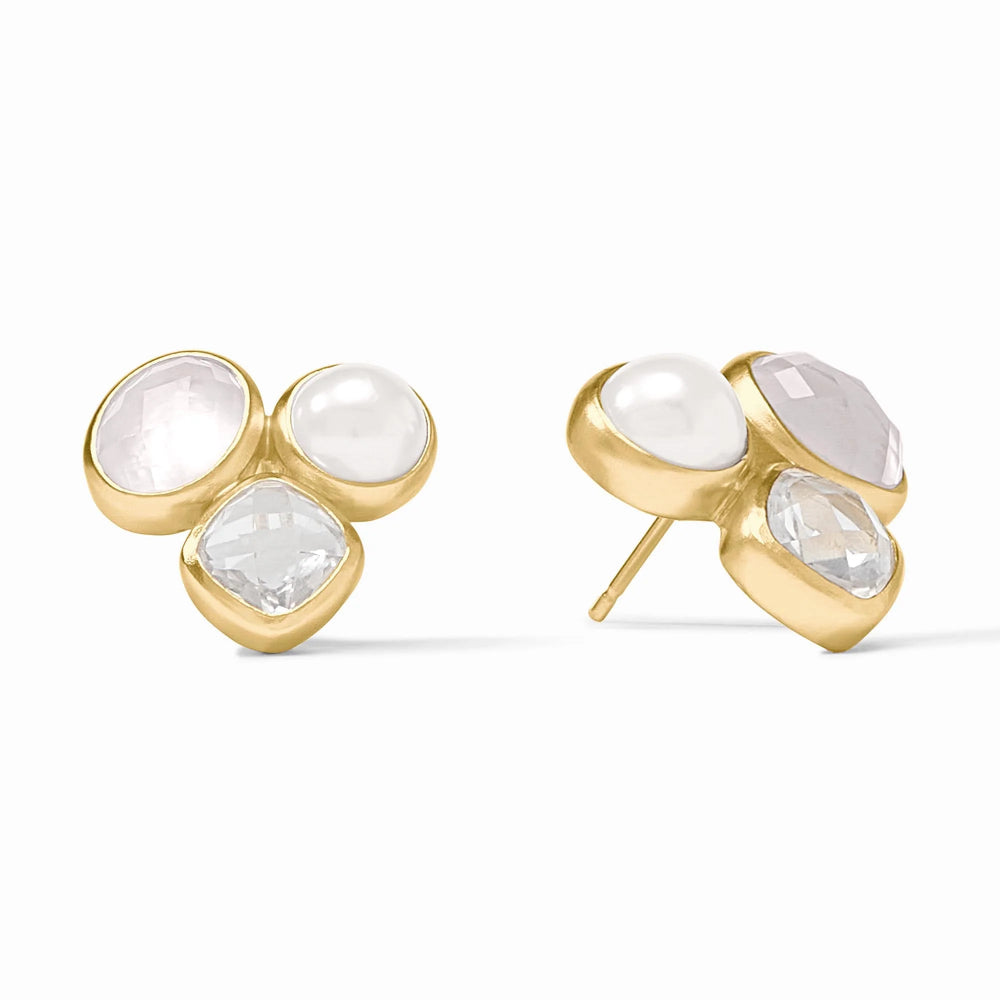 Julie Vos Kaleidoscope Statement Studs