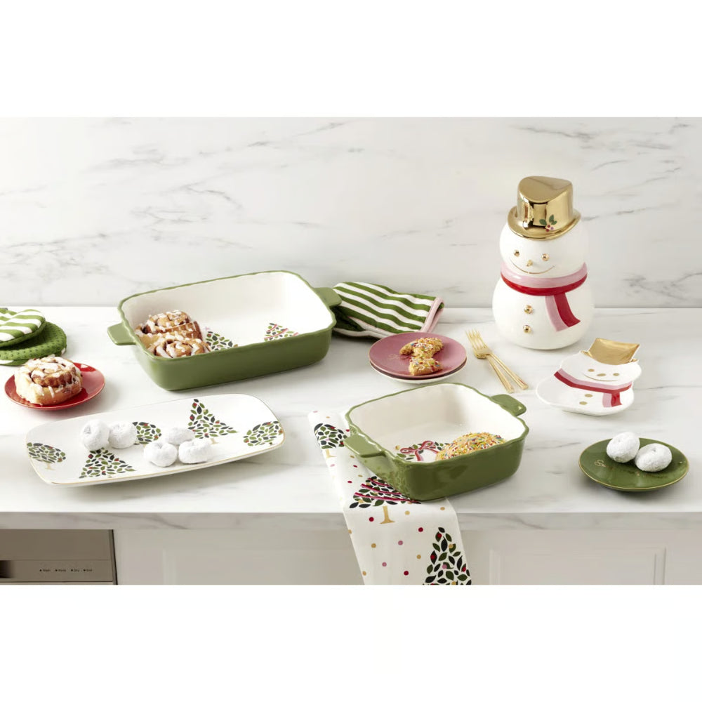 Kate Spade Be Jolly Snowman Candy Dish