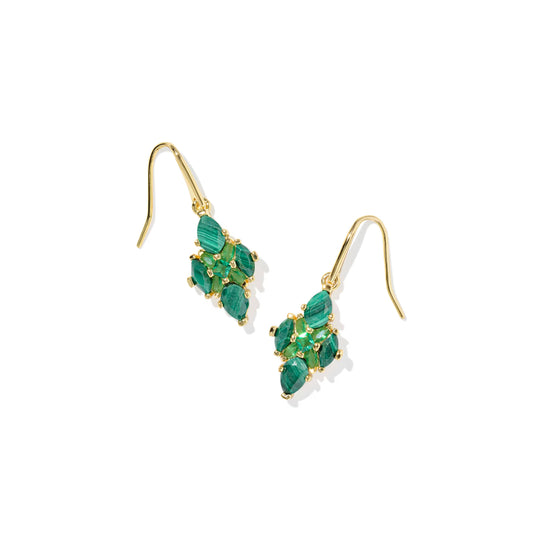 Kendra Scott Gold Abbie Crystal Drop Earrings