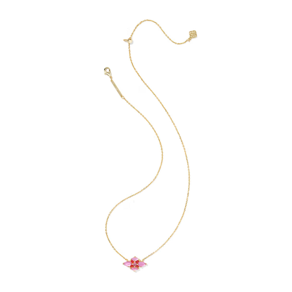 Kendra Scott Gold Abbie Crystal Short Pendant Necklace