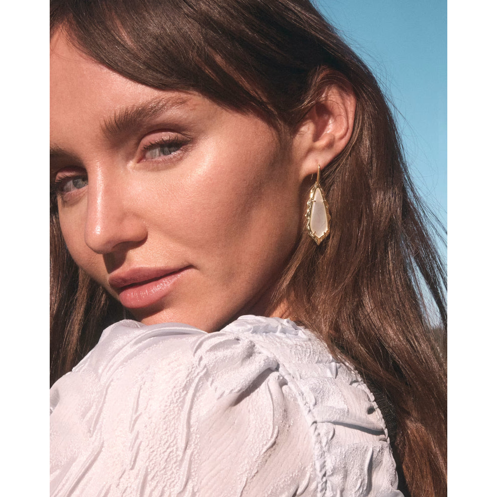 Kendra Scott Adriana Scallop Frame Drop Earrings