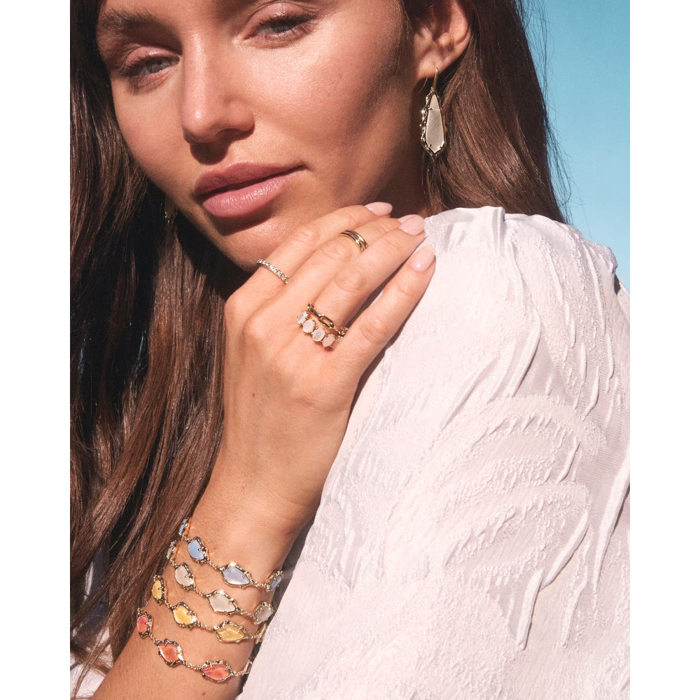 Kendra Scott Adriana Scallop Frame Drop Earrings