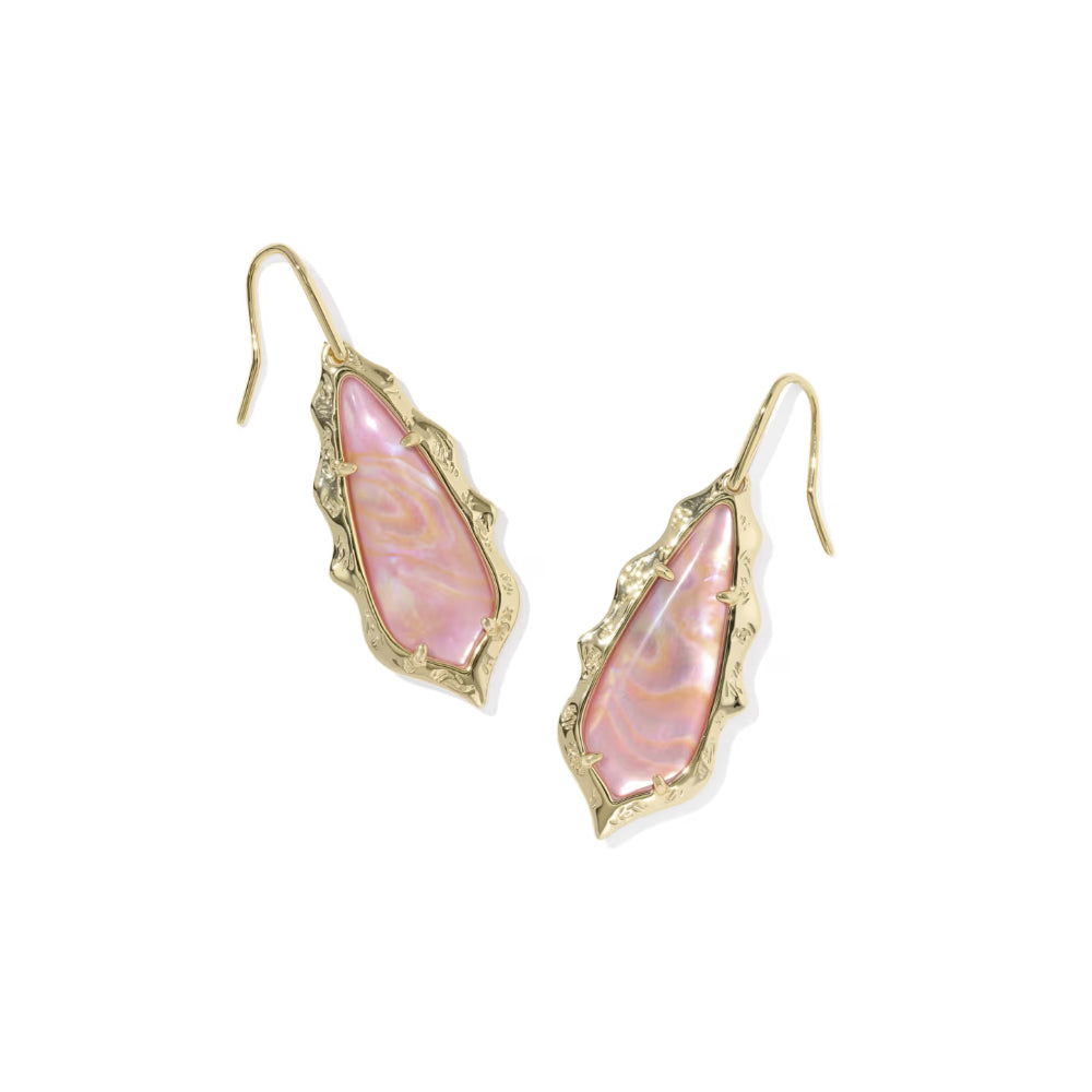 Kendra Scott Adriana Scallop Frame Drop Earrings