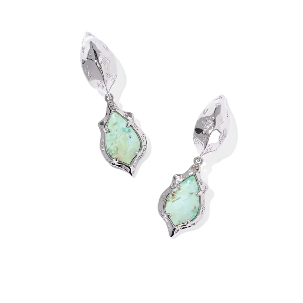 Kendra Scott Adriana Scallop Frame Huggie Earrings