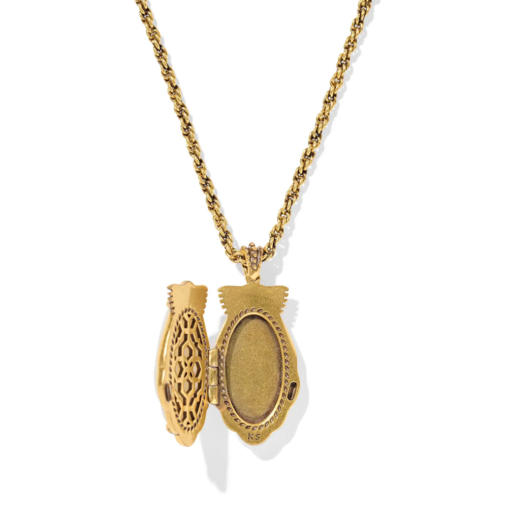 Kendra Scott Alexa Locket Short Pendant Necklace