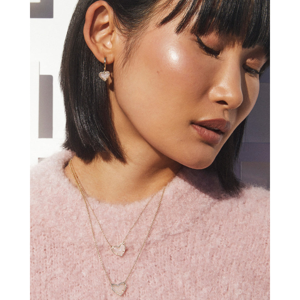 Kendra Scott Ari Heart Gold Huggie Earrings – Smyth Jewelers