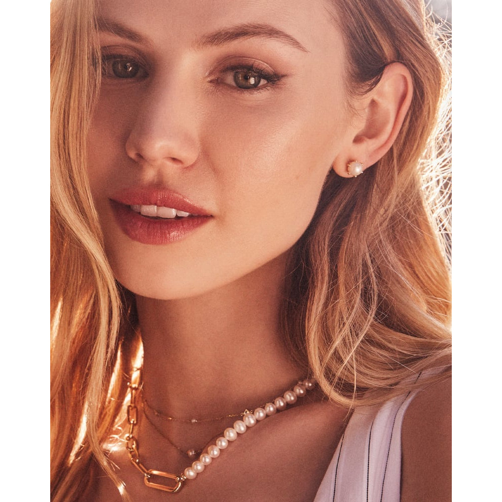 Kendra Scott Ashton Pearl Stud Earrings