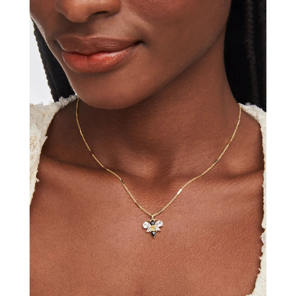 Kendra Scott Bee Short Pendant Necklace