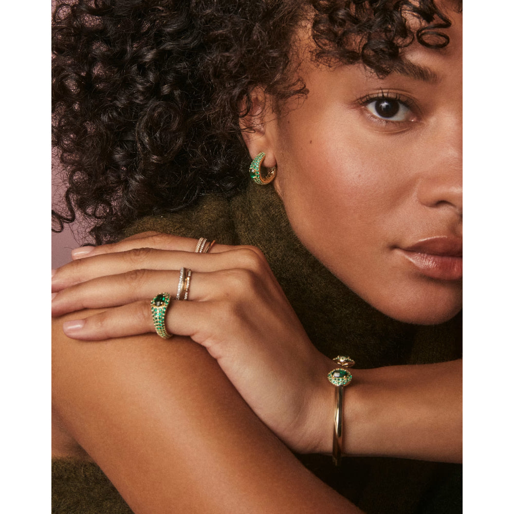 Kendra Scott Gold Bella Hoop Earrings