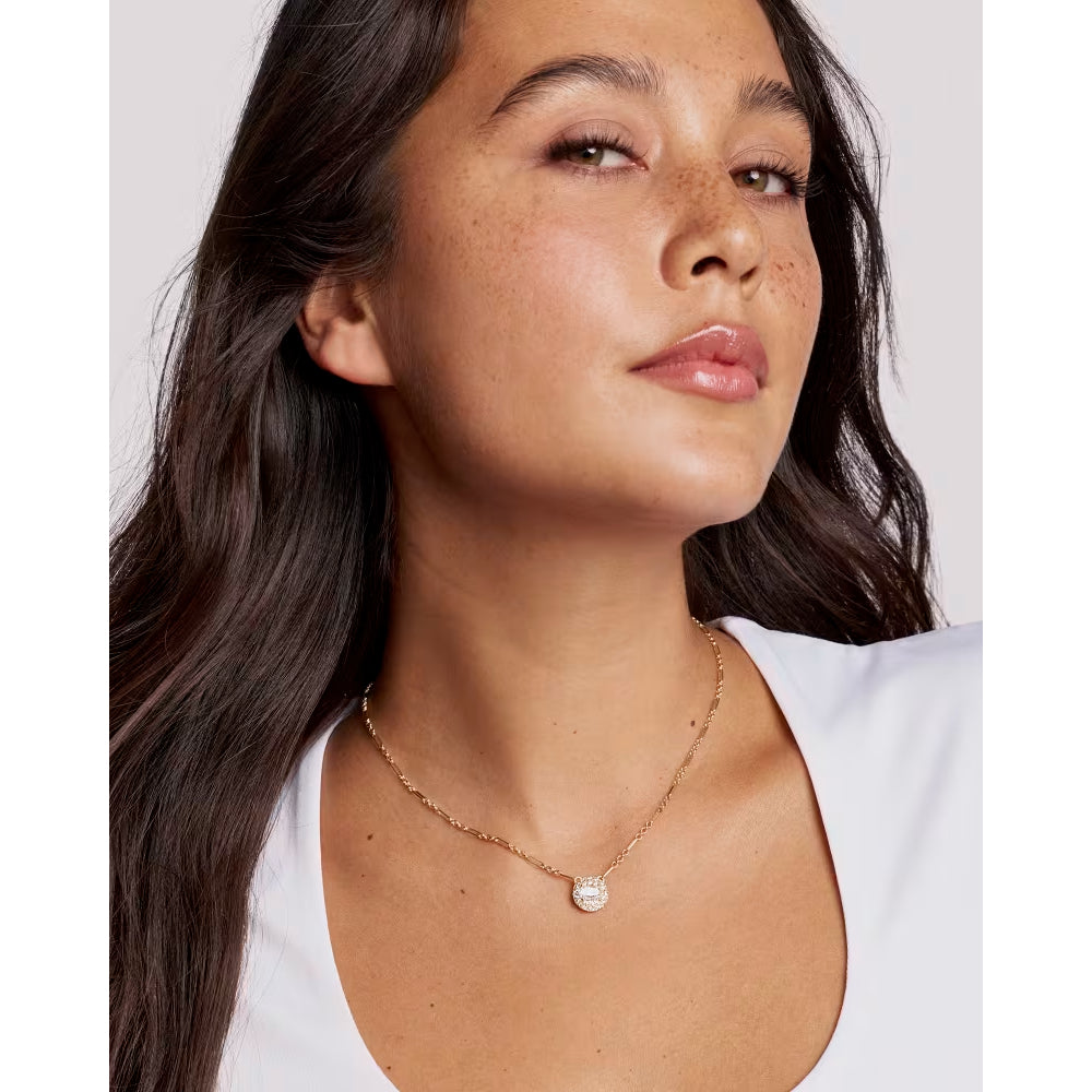 Kendra Scott Gold Bella Short Pendant Necklace