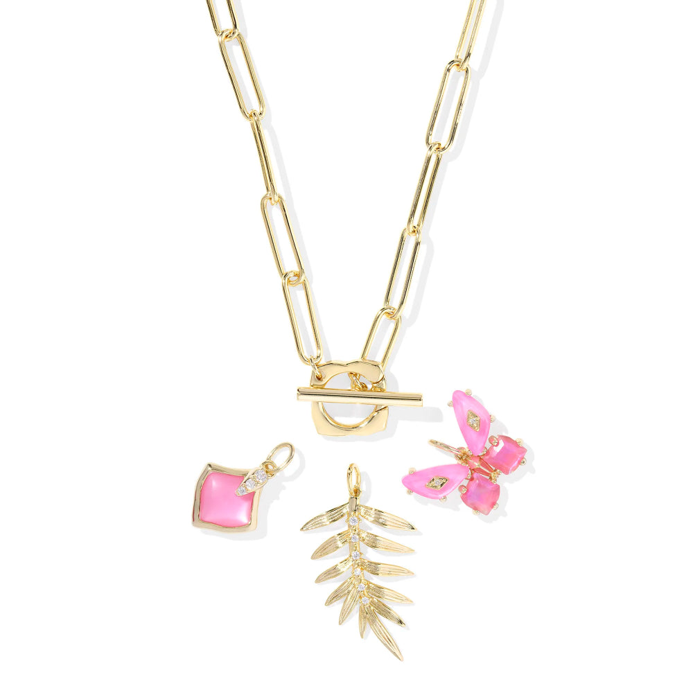 Kendra Scott Gold Bianca Butterfly Charm Necklace