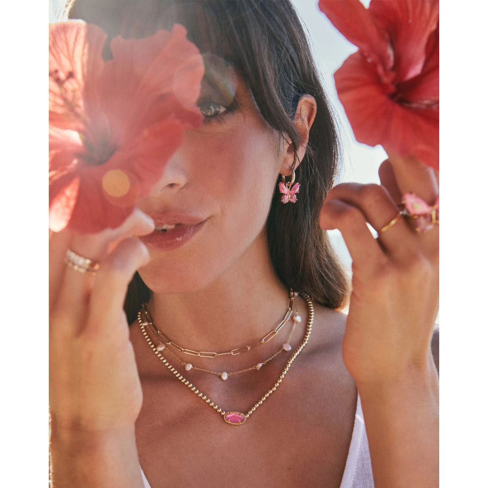 Kendra Scott Bianca Butterfly Huggie Earrings