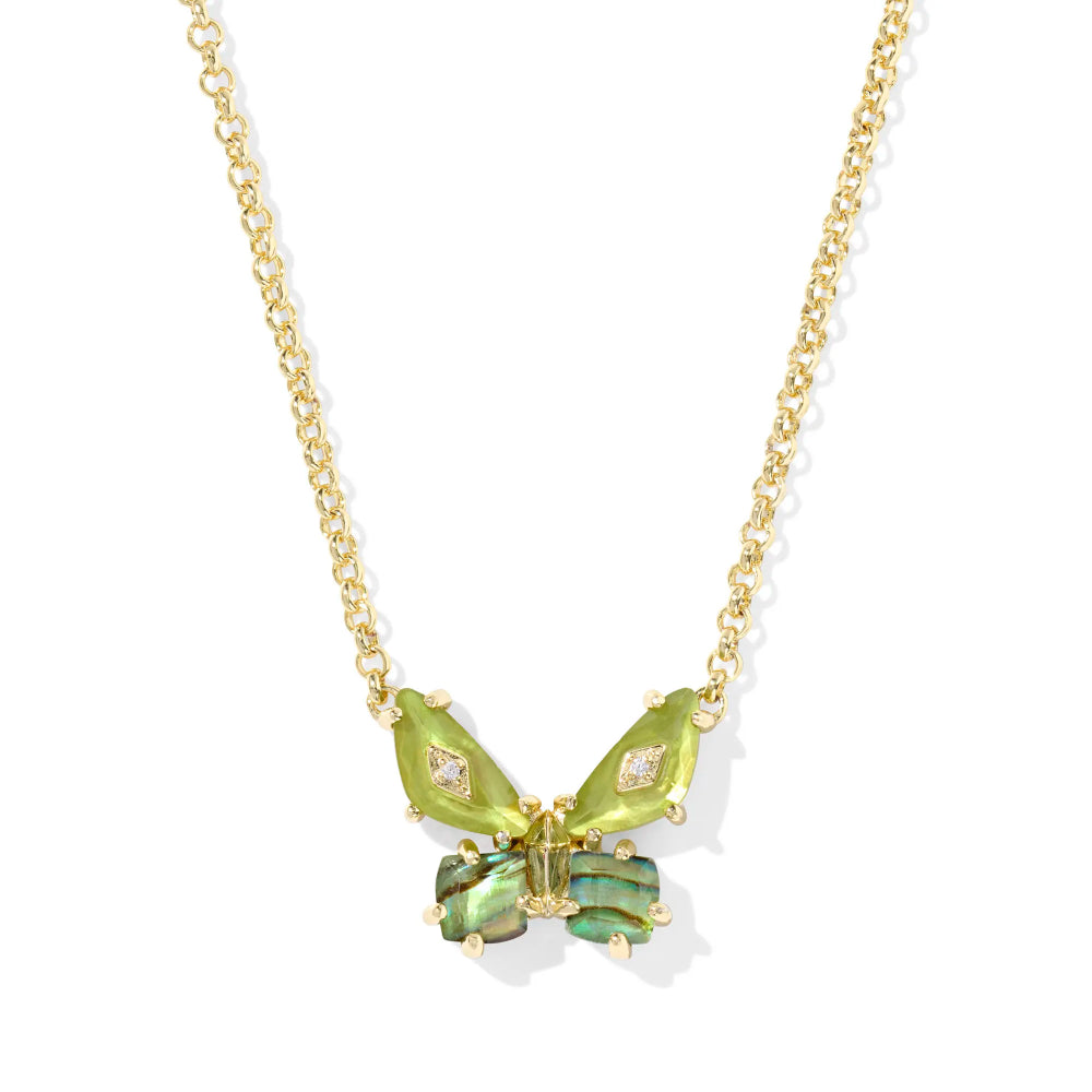Kendra Scott Bianca Butterfly Short Pendant Necklace