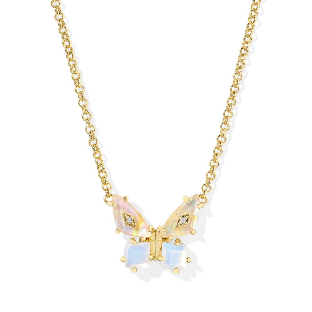 Kendra Scott Bianca Butterfly Short Pendant Necklace