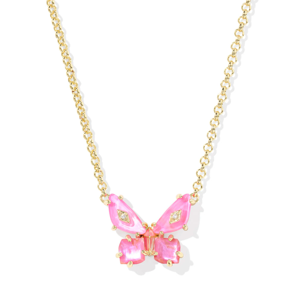 Kendra Scott Bianca Butterfly Short Pendant Necklace