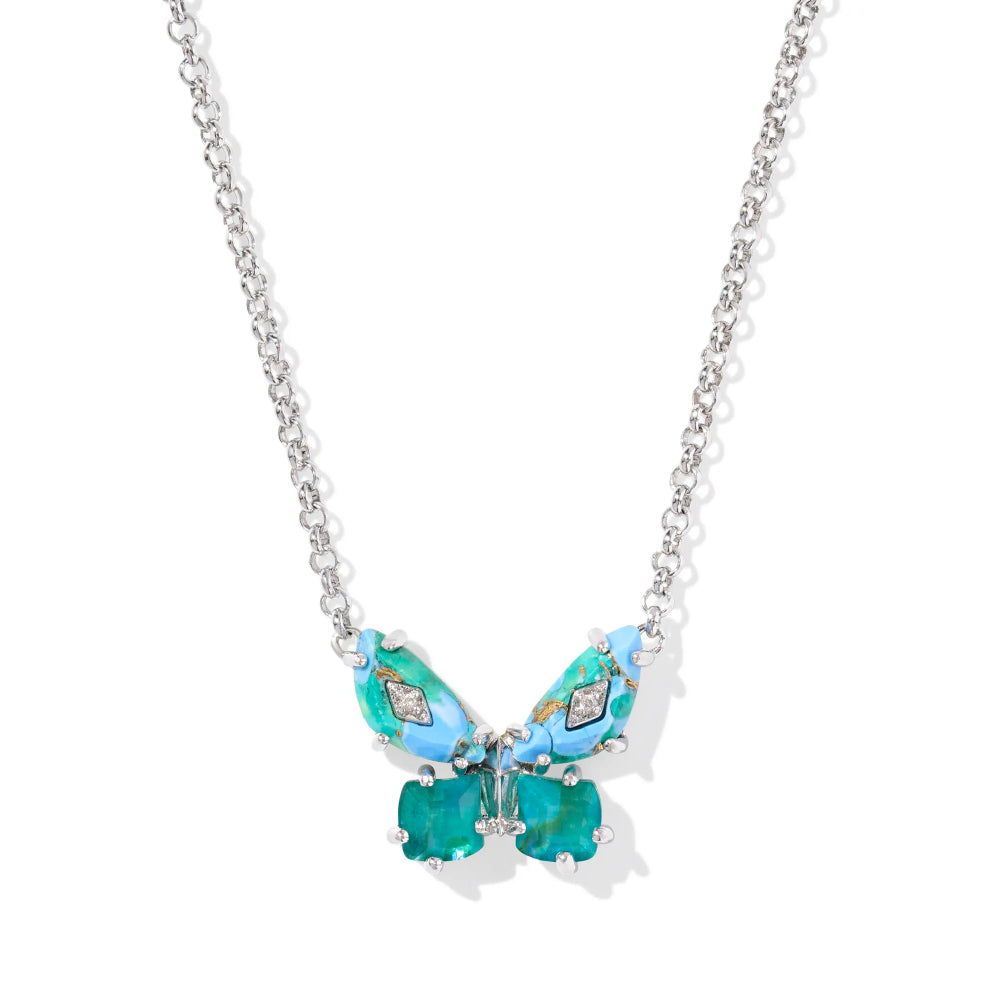 Kendra Scott Bianca Butterfly Short Pendant Necklace