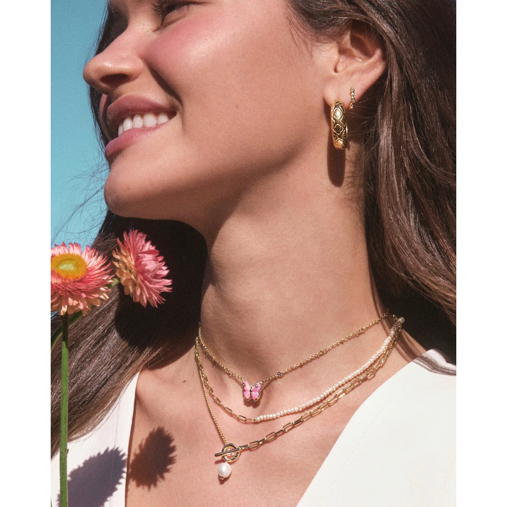 Kendra Scott Cailey Butterfly Short Pendant Necklace