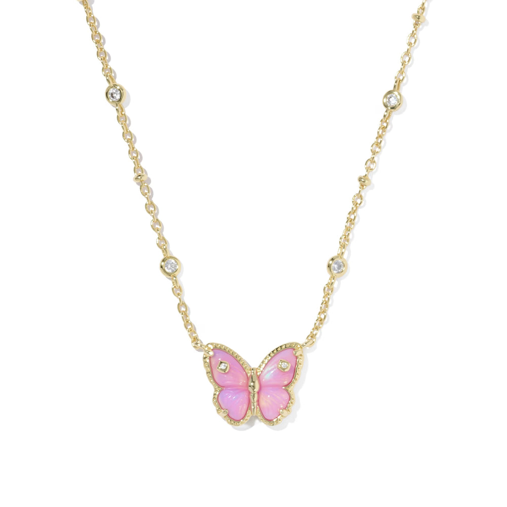 Kendra Scott Cailey Butterfly Short Pendant Necklace