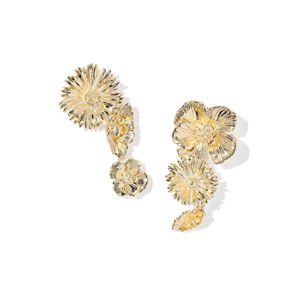 Kendra Scott Cailey Flower Statement Earrings