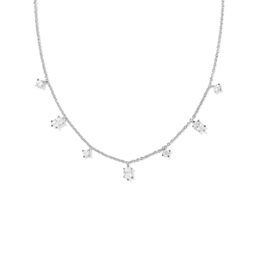 Kendra Scott Silver Cailin Delicate Strand Necklace