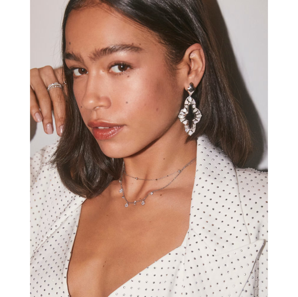 Kendra Scott Silver Cailin Delicate Strand Necklace
