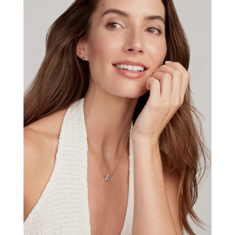 Kendra Scott Gold Cassidy Short Pendant Necklace