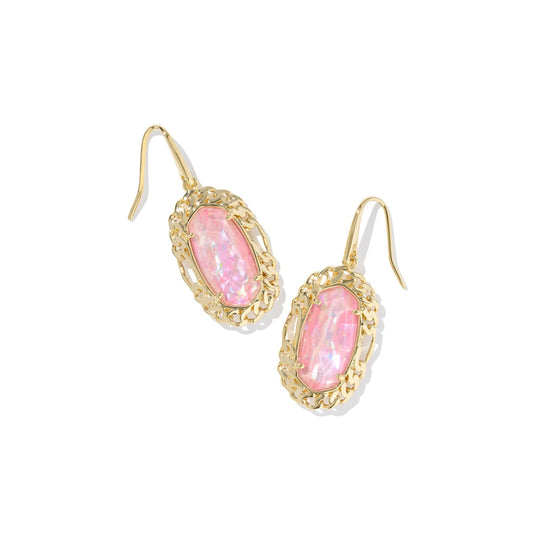 Kendra Scott Gold Dani Figaro Frame Drop Earrings