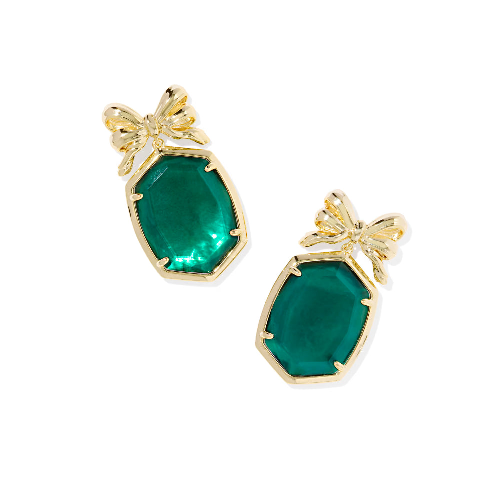 Kendra Scott Gold Daphne Bow Drop Earrings