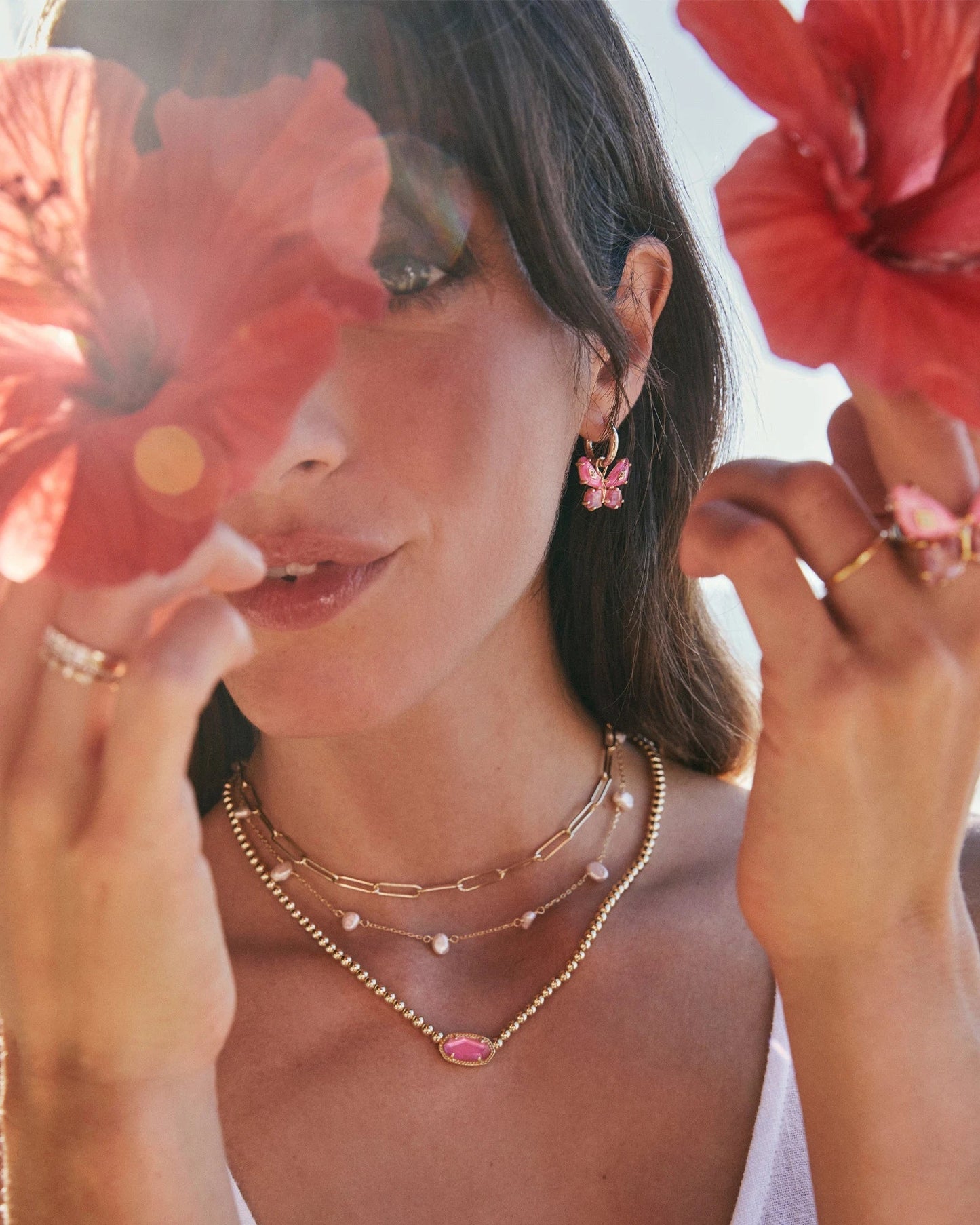 Kendra Scott Gold Elisa Beaded Necklace