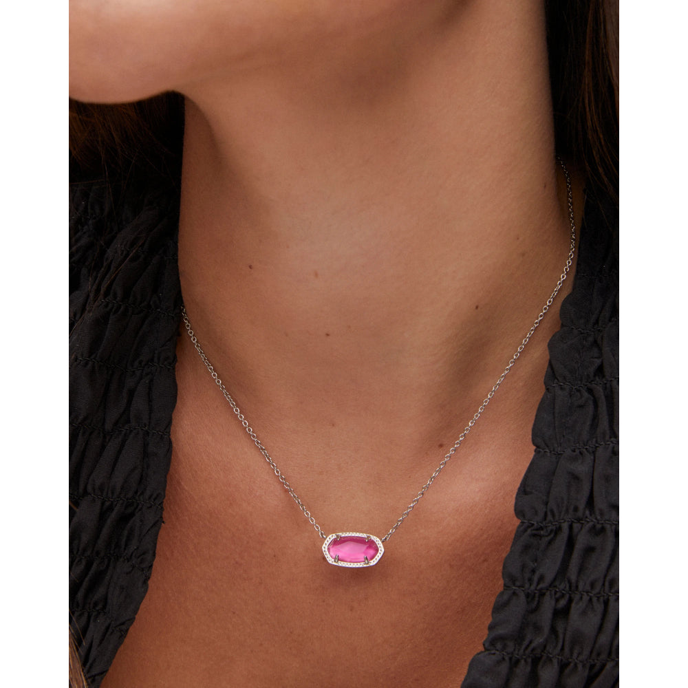 Kendra Scott Elisa Pendant Necklace in Azalea Illusion – Smyth