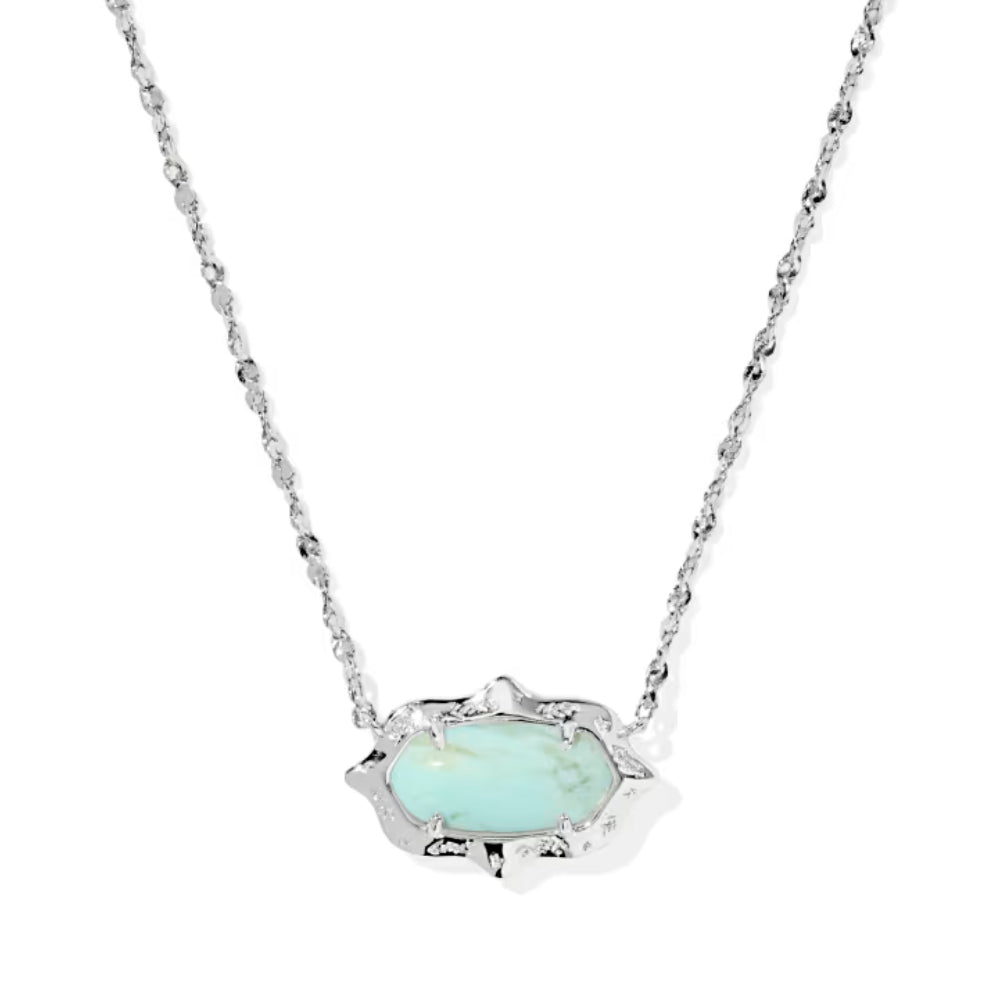 Kendra Scott Elisa Scallop Frame Short Pendant Necklace
