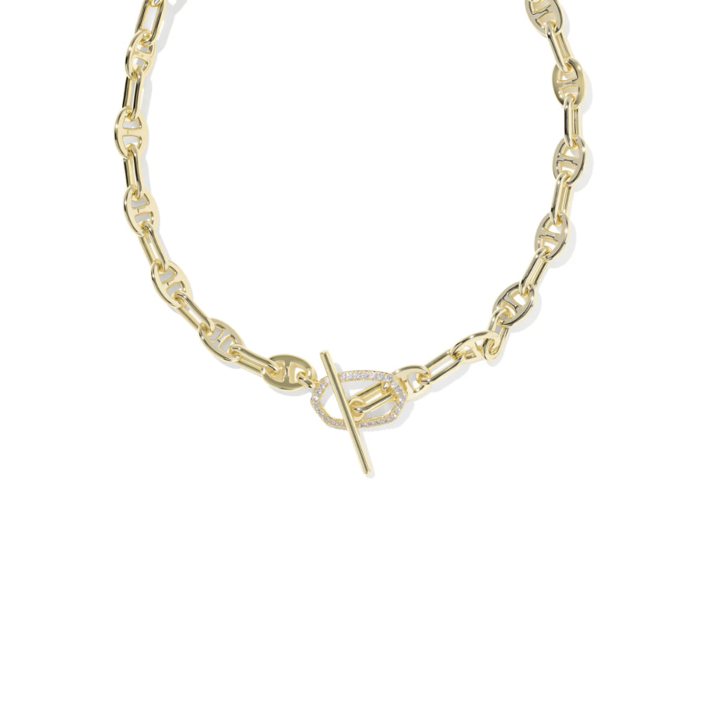 Kendra Scott Elisa Toggle Link and Chain Necklace
