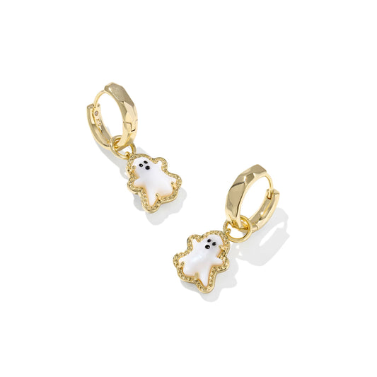 Kendra Scott Convertible Ghost Huggie Earrings