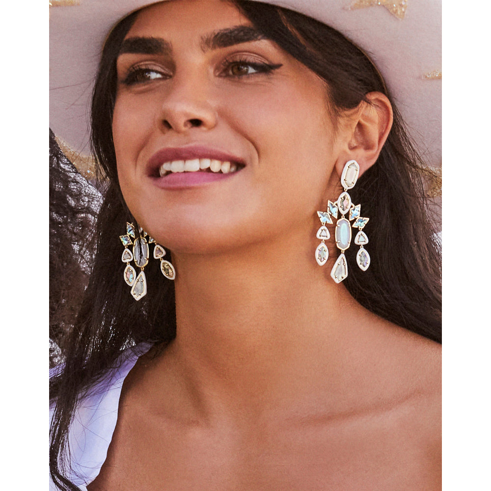 Kendra Scott Greta Gold Statement Earrings Smyth Jewelers