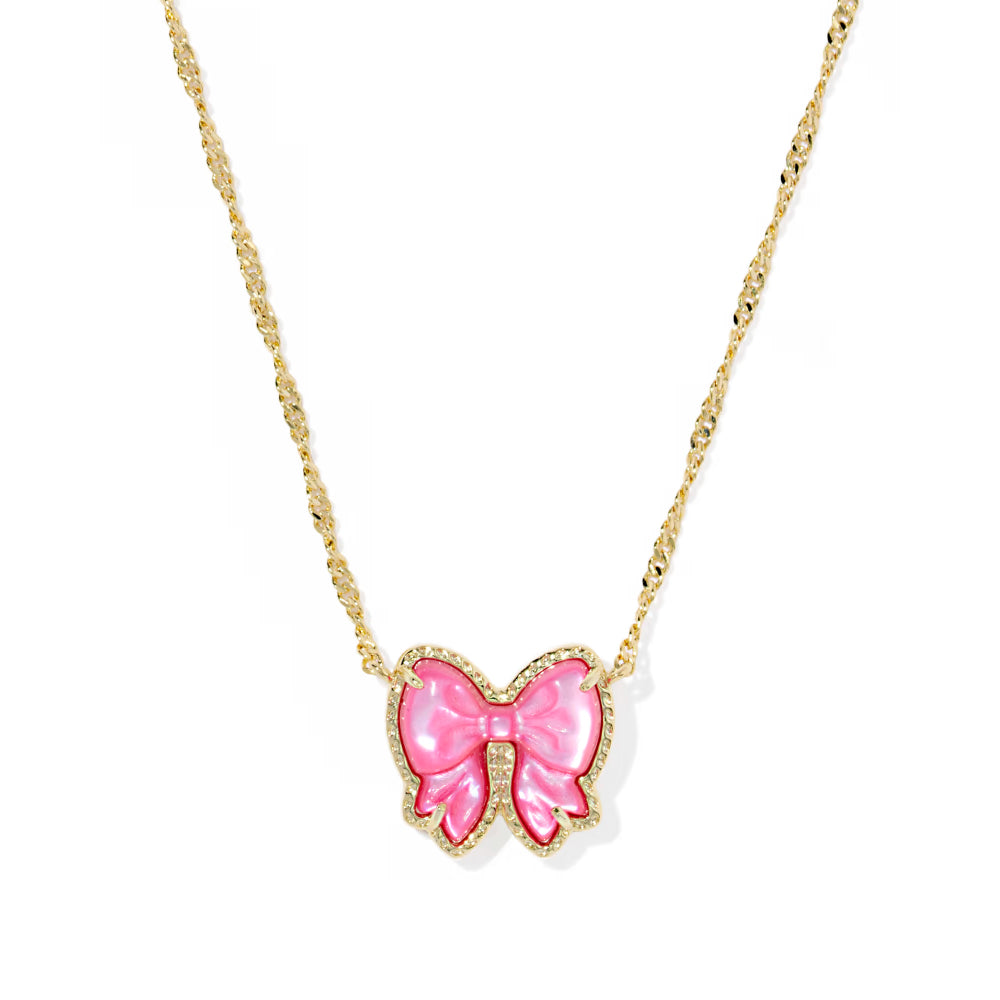 Kendra Scott Haley Bow Short Pendant Necklace