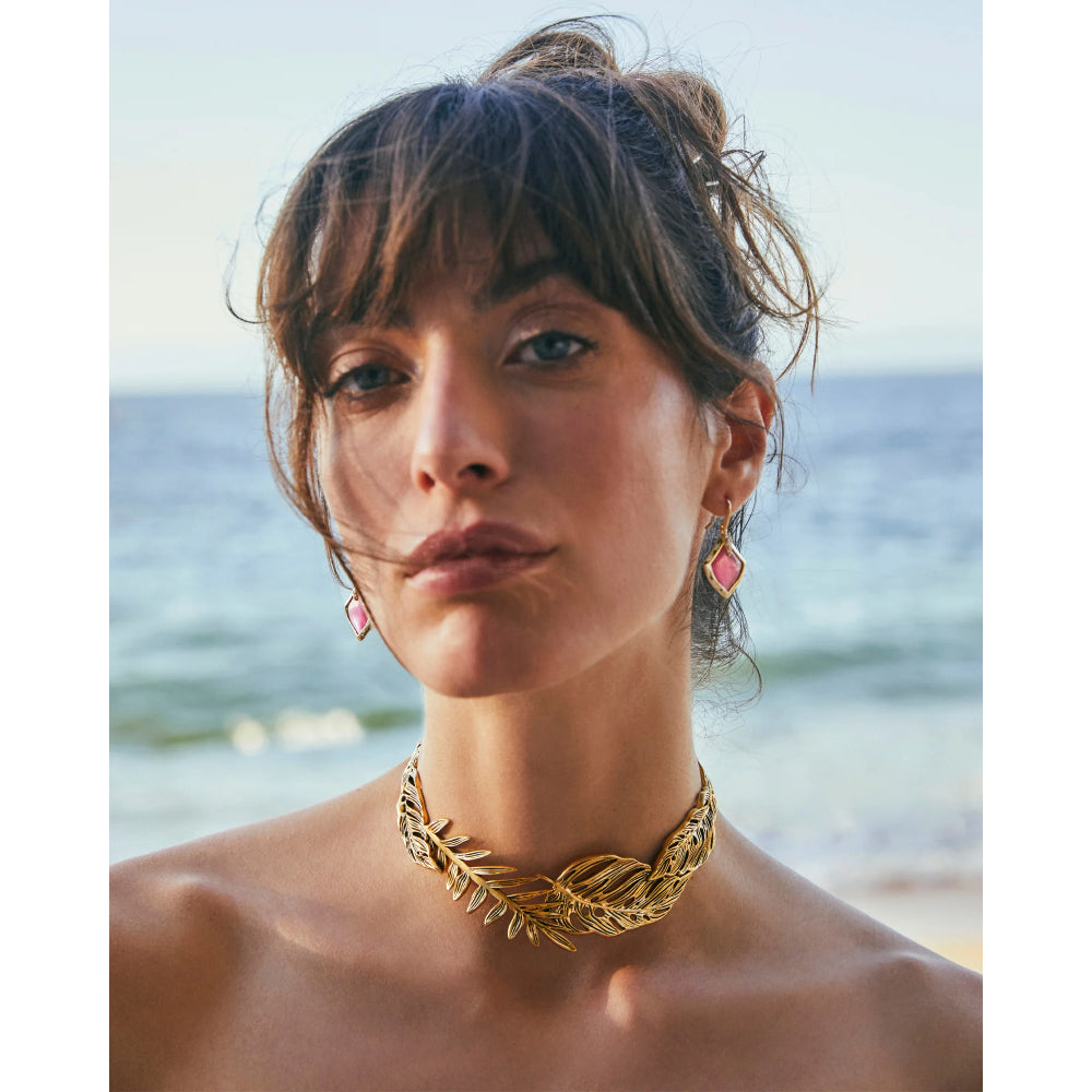 Kendra Scott Gold Joelle Small Drop Earrings