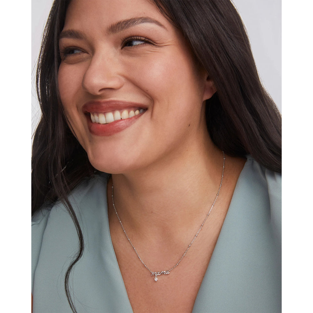 Kendra Scott Mama Crystal Short Pendant Necklace