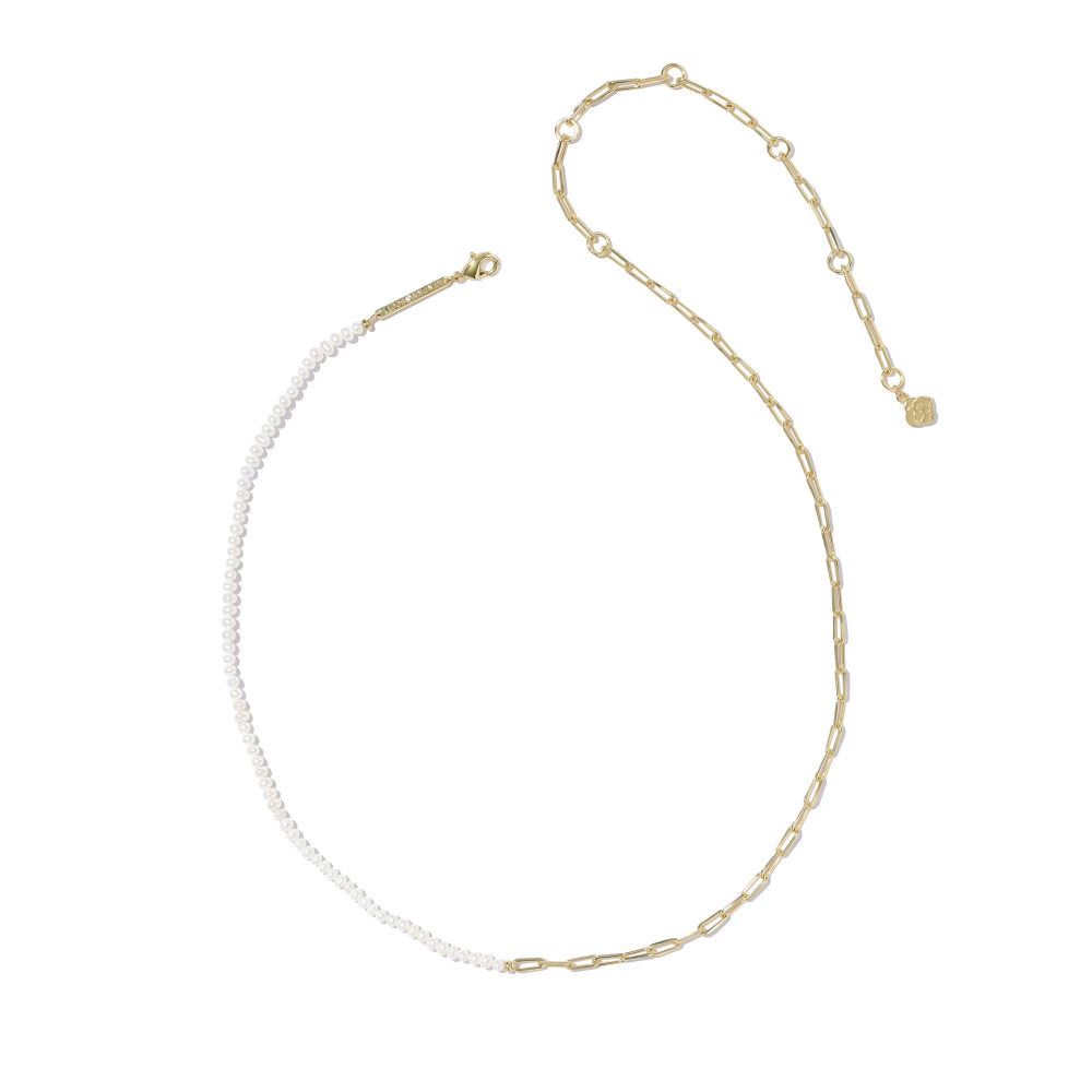 Kendra Scott Markie Half Chain Necklace