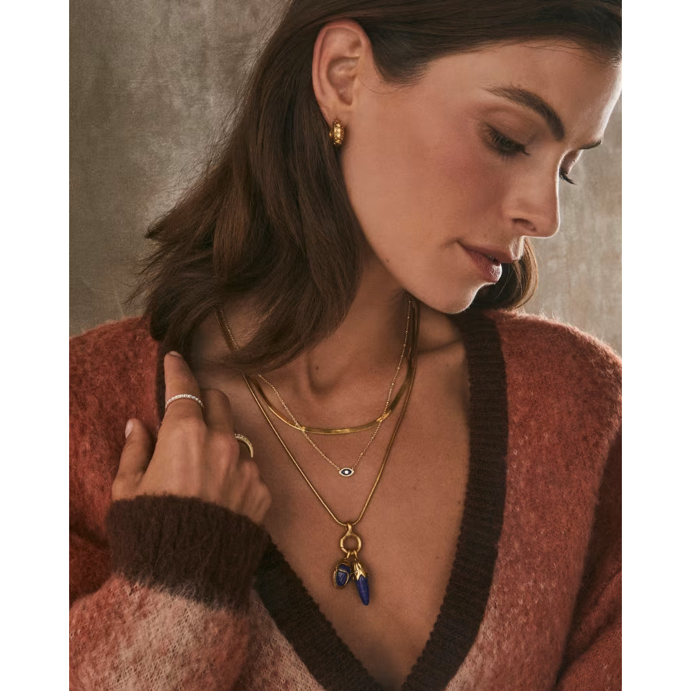 Kendra Scott Mini Eye Short Pendant Necklace