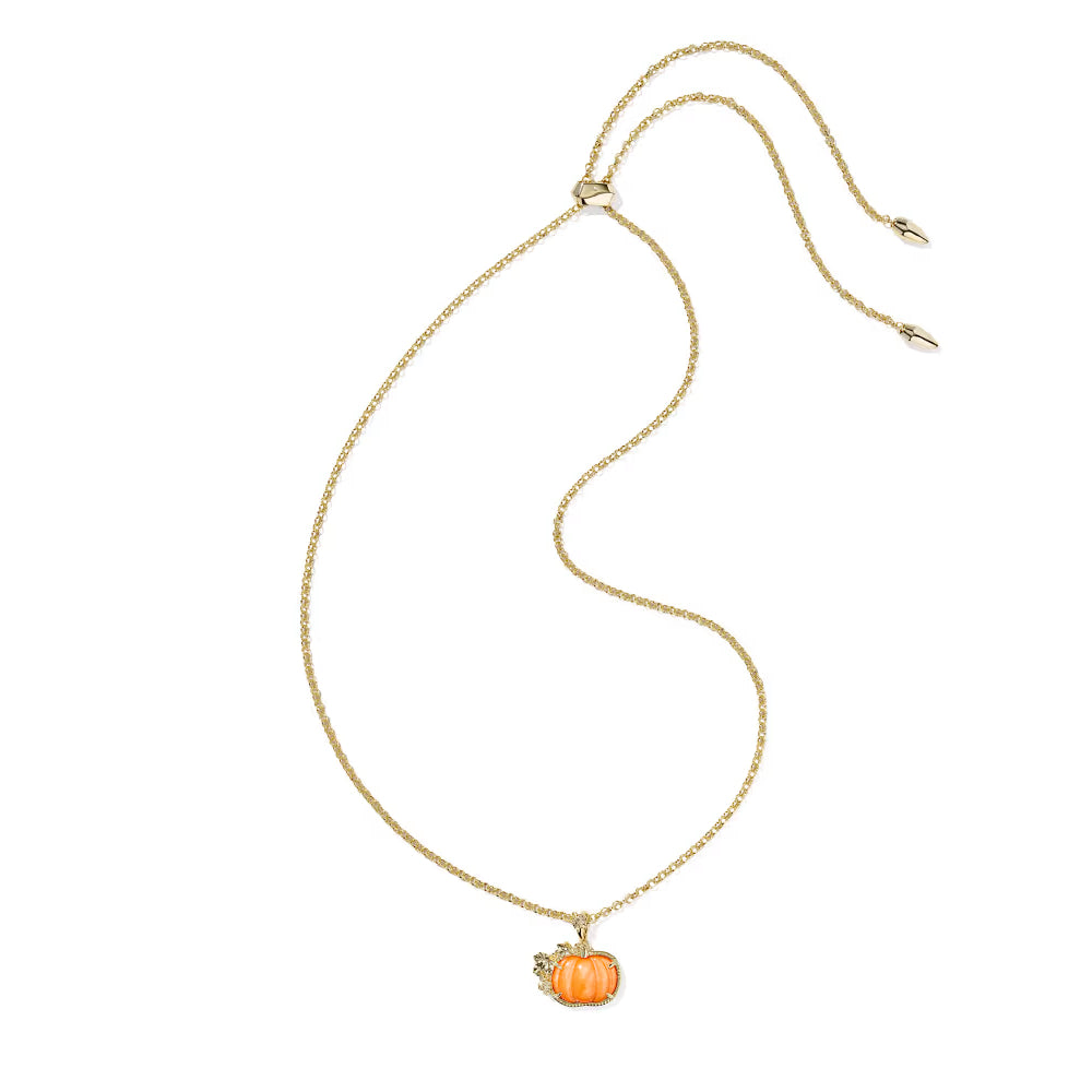 Kendra Scott Pumpkin Long Pendant Necklace