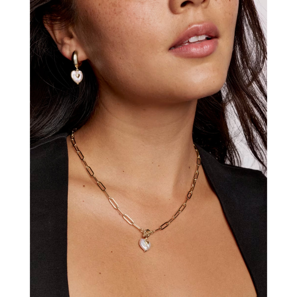 Kendra Scott Sasha Heart Short Pendant Necklace