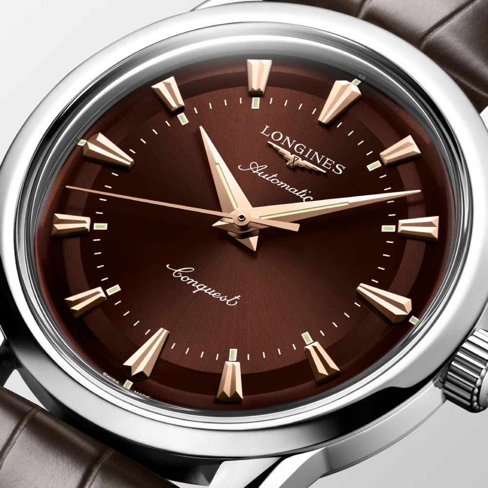 Longines Conquest Heritage 38mm Automatic Watch
