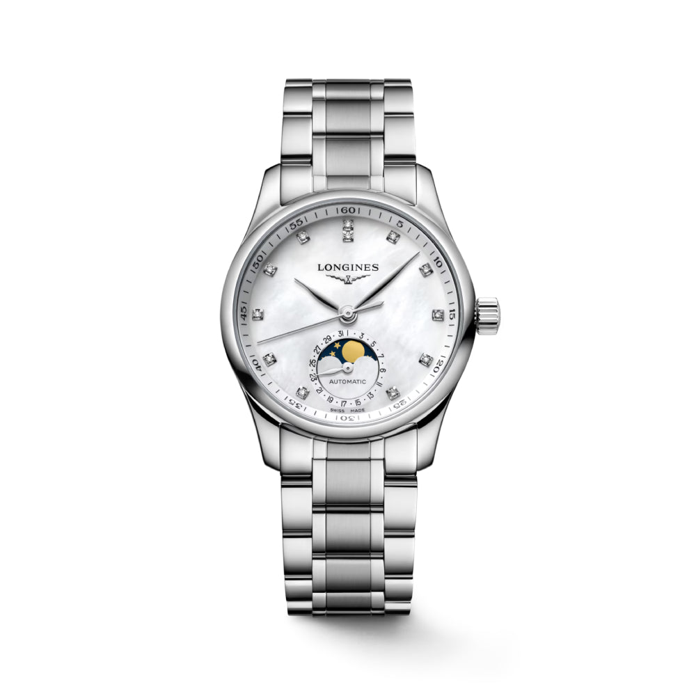 Longines Master Collection Moonphase 34mm Automatic Watch