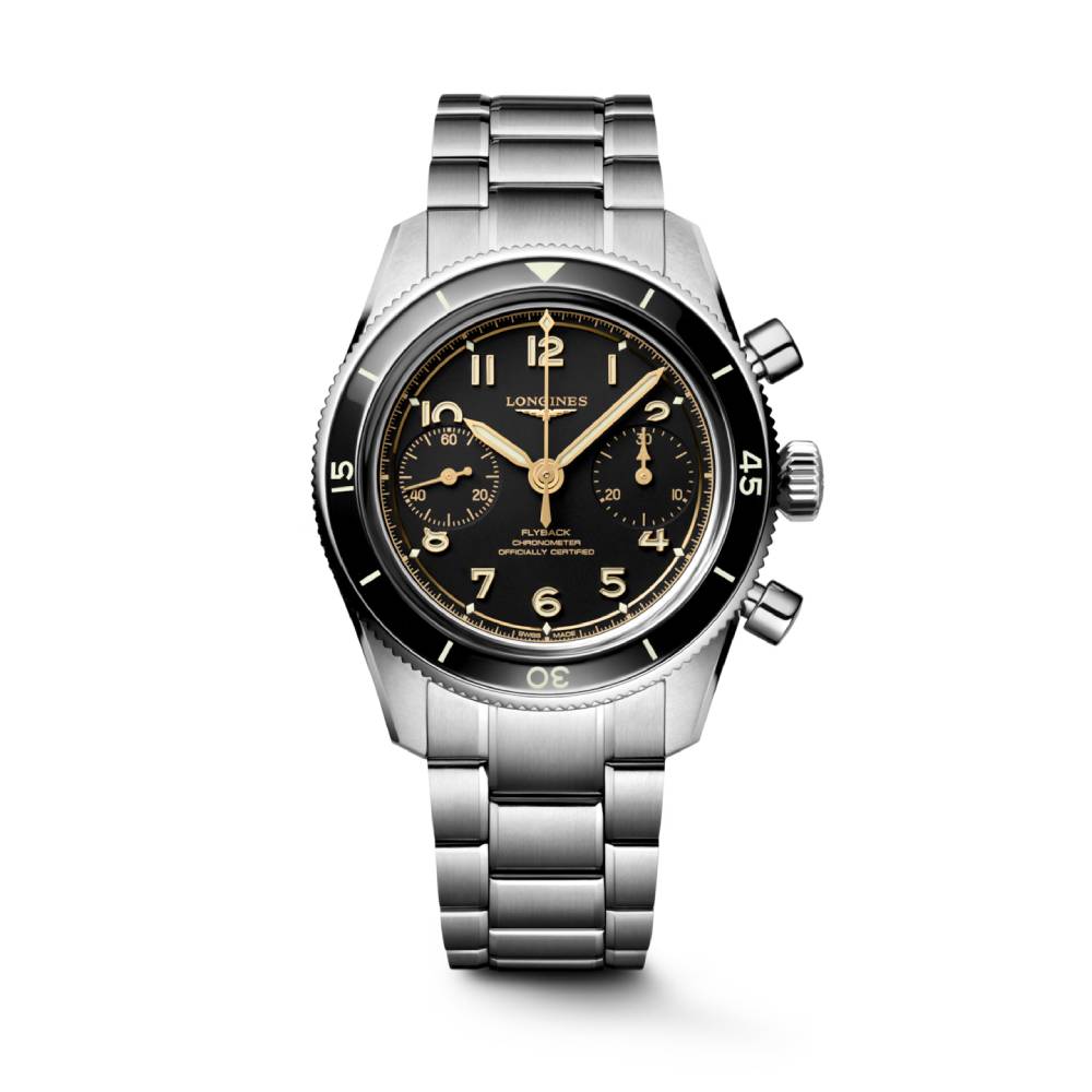 Longines Spirit Pilot Flyback Chrono 39.50mm Manual Winding Watch