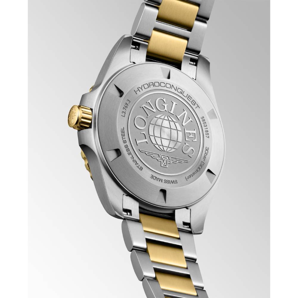 Longines Hydroconquest 42mm Two-Tone Quartz Watch